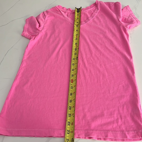 Fresh Produce neon pink t-shirt women size XS - Picture 8 of 8
